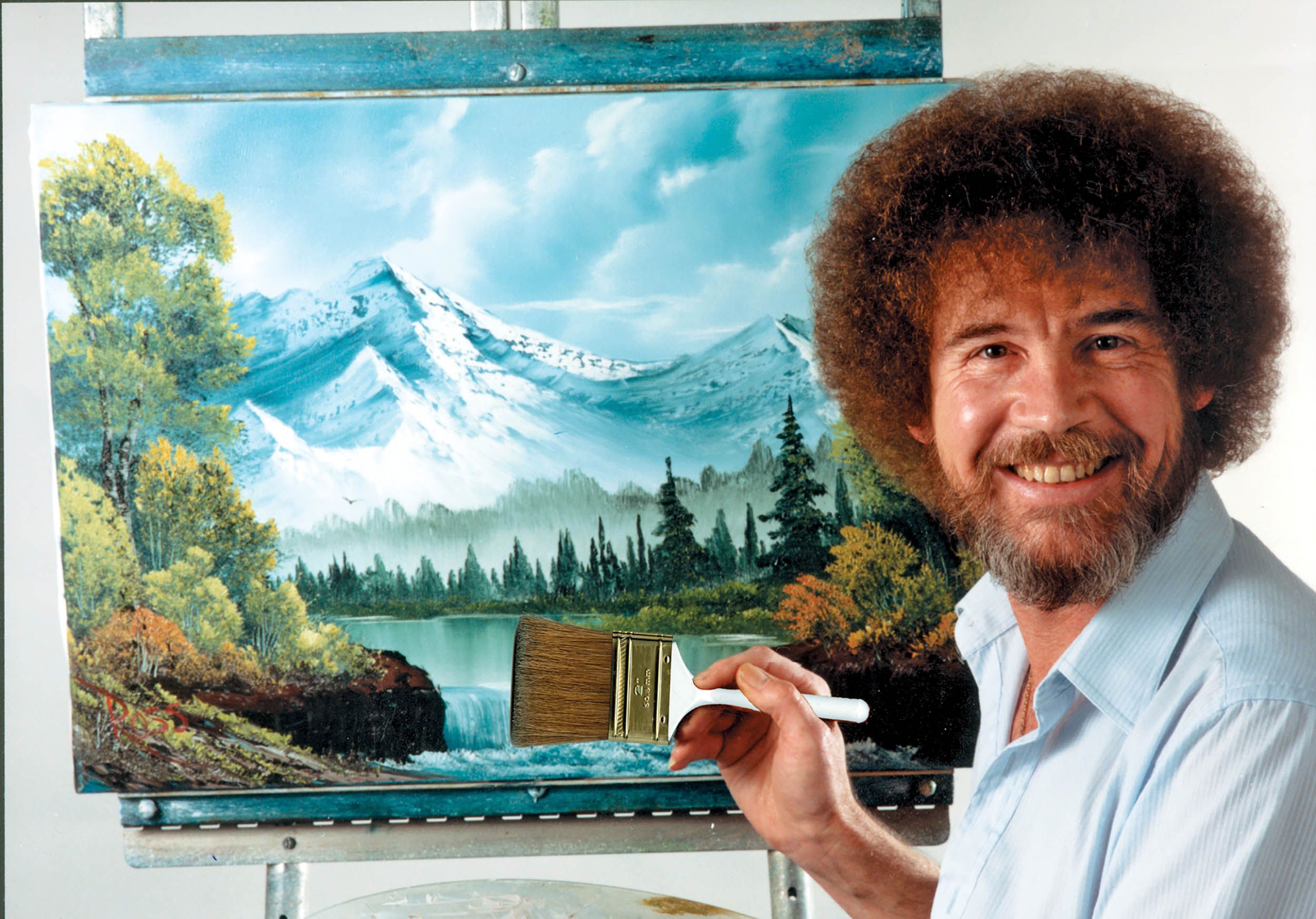 Pictures of Bob Ross