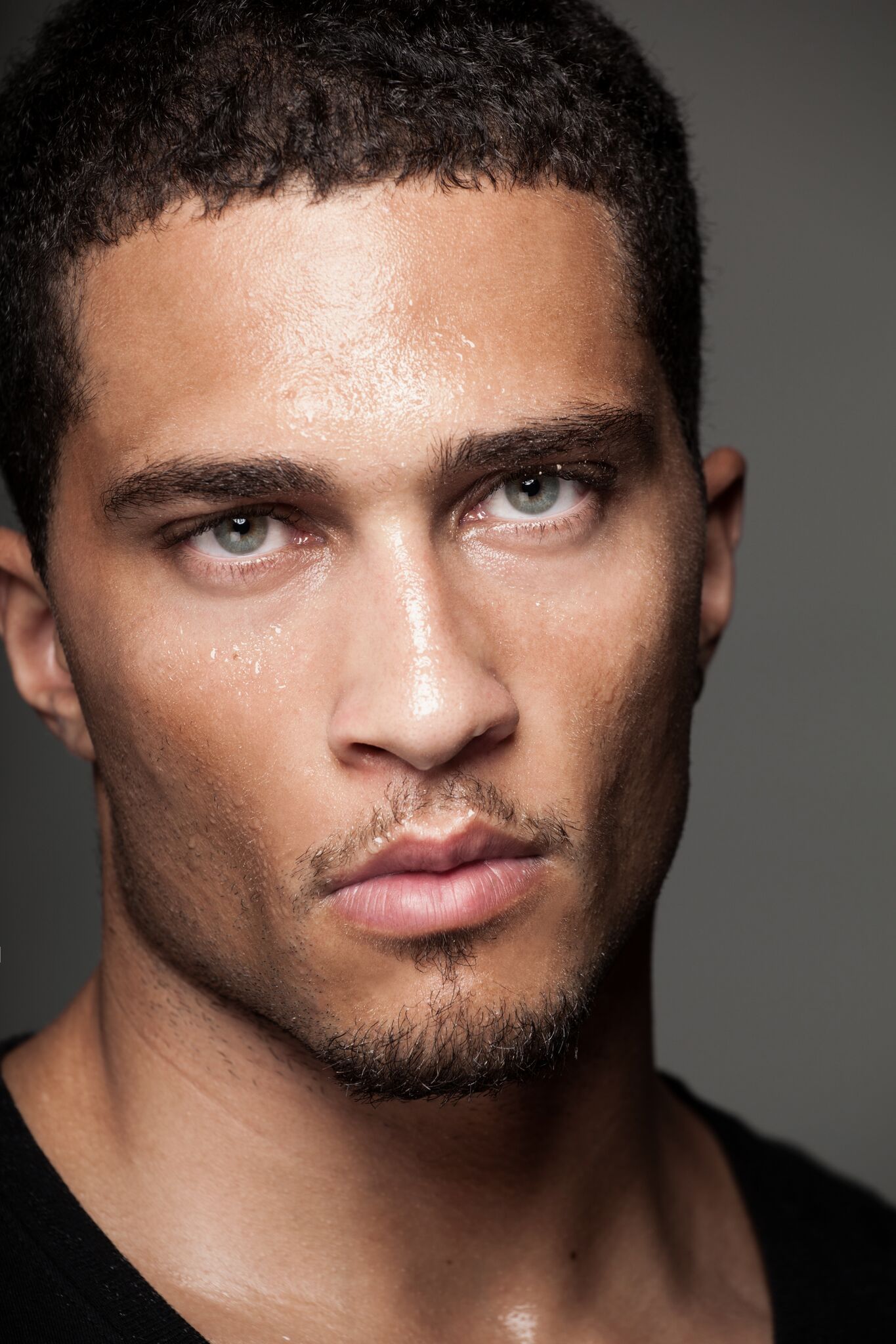 Mixed guys. Black Skin man. Mixed Eyes. Face men Black Eye Wilson Smith-.