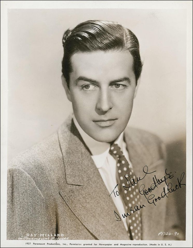 Pictures of Ray Milland